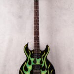 Schecter S-1 Flame 2003 Korea "Green Flame"