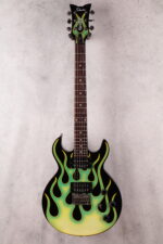 Schecter S-1 Flame 2003 Korea "Green Flame"