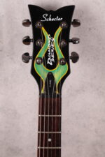 Schecter S-1 Flame 2003 Korea "Green Flame" - Image 4