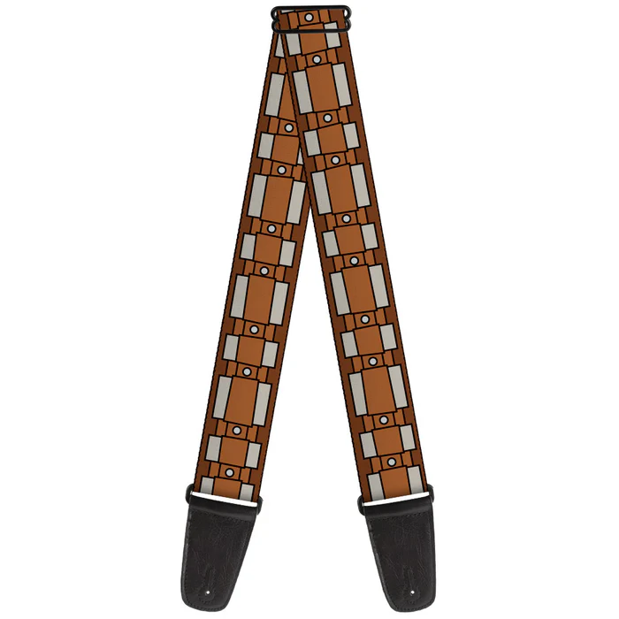 CHEWBACCA Buckledown Star Wars Chewbacca Guitar Strap - Image 1