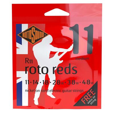 R11 Rotosound Roto R11 string set electric nickel wound 11-48 - Image 1
