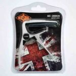 *GC-200-CH Rotosound Guitar capo silver
