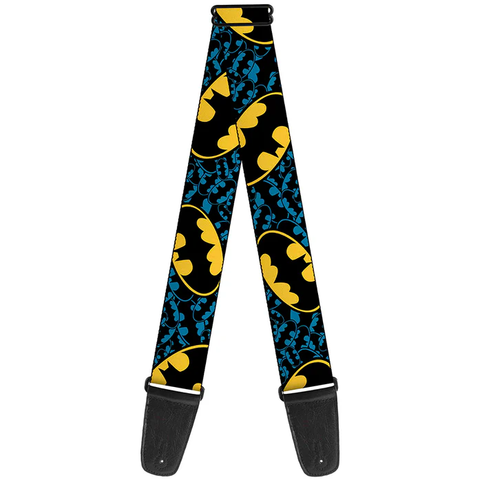 batman Buckledown Batman Signals Guitar Strap - Image 1