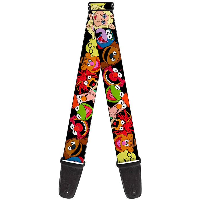 muppet face Buckledown Muppets Faces Guitar Strap - Image 1