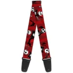 Buckledown Nightmare Before Christmas Guitar Strap