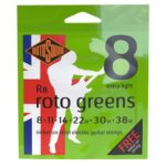 Rotosound R8   string set electric nickel wound 8-38