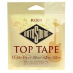 Rotosound Top Tape string set electric monel flatwound 12-52