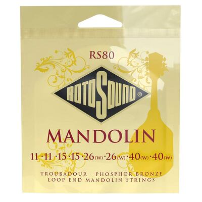 rs80 Rotosound set mandolin phosphor bronze - Image 1