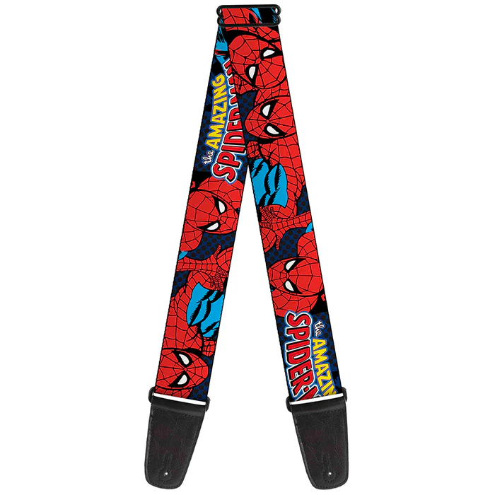 spiderman Buckledown The Amazing Spiderman Guitar Strap - Image 1