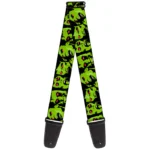 Buckledown Zombie Expressions Guitar Strap