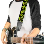 Buckledown Zombie Expressions Guitar Strap - Image 4