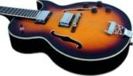 EKO SA 750 Semi Acoustic guitar vintage sunburst - Image 5
