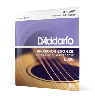D'Addario EJ26 Phosphor Bronze 11-52