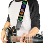 Grateful Dead Dancing Bears Guitar Strap - Image 2