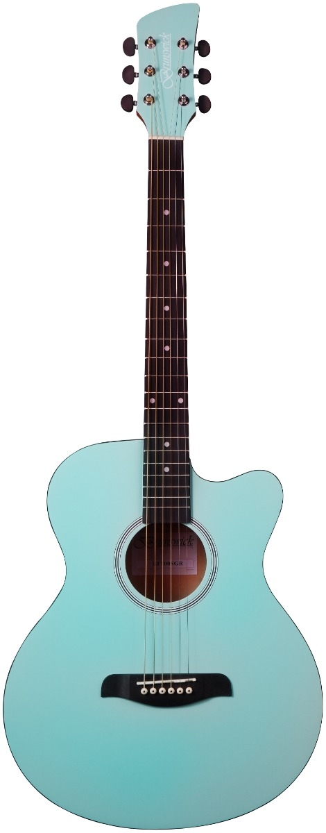 IMG_2190 BF100MGR BRUNSWICK GRAND AUDITORIUM CUTAWAY MINT GREEN - Image 1