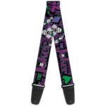 Joker Face Logo Guitar Strap - Image 2