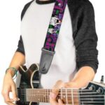 Joker Face Logo Guitar Strap - Image 3