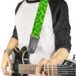 Rick and Morty Pickle Rick Guitar Strap - Image 3