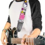 Peanut Snoopy and Woodstock Guitar Strap - Image 3