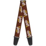 Willy Wonka Bar Logo Guitar Strap - Image 2