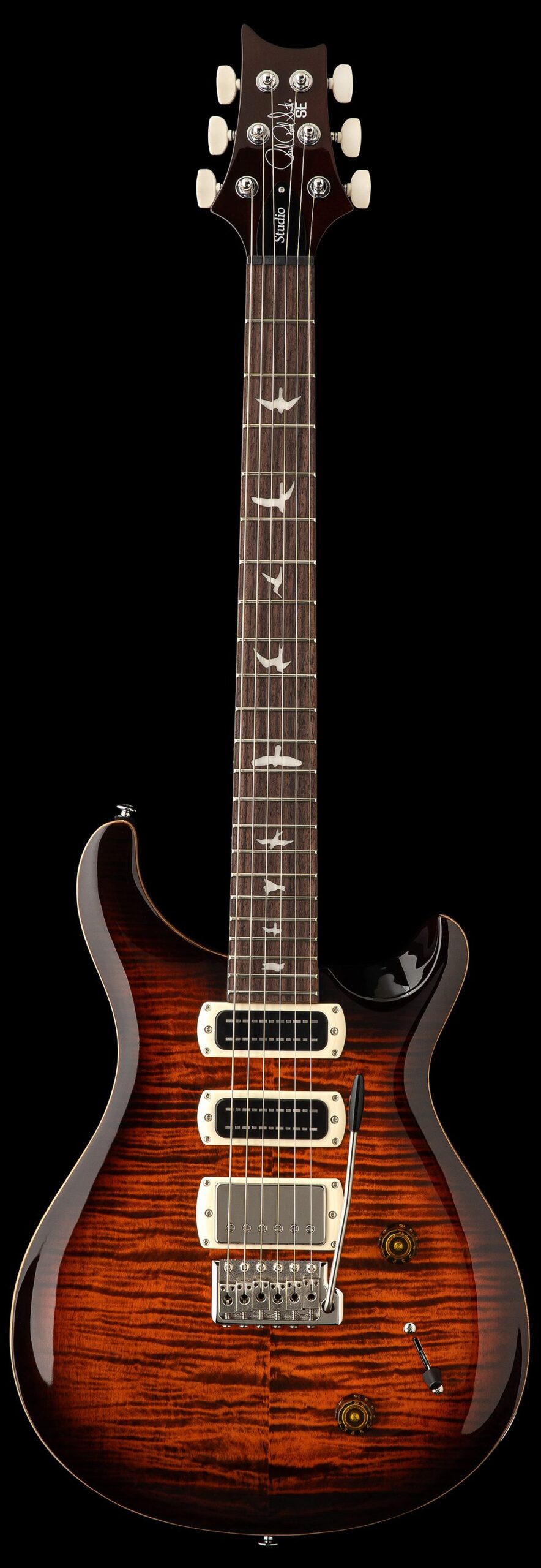 EYF1EB~1 PRS SE studio orange tiger burst - Image 1